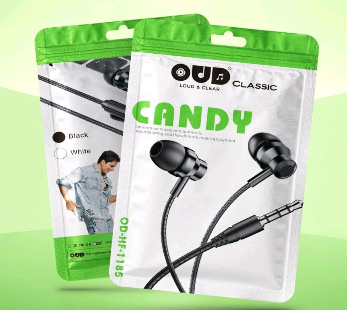 OUD Candy Stereo Earphone