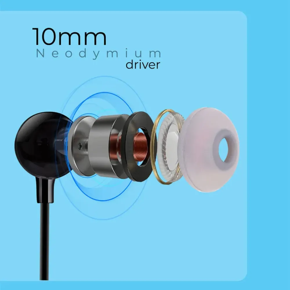 Zebronics Opera 3.5mm Stereo Earphone (Black, In the Ear)